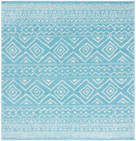 Safavieh Tulum Tul267K Turquoise/Ivory Rug.