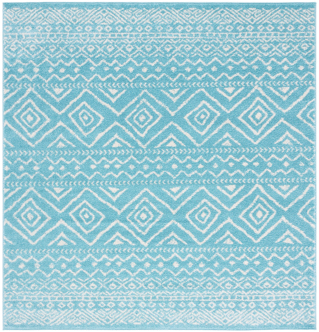 Safavieh Tulum Tul267K Turquoise/Ivory Rug.