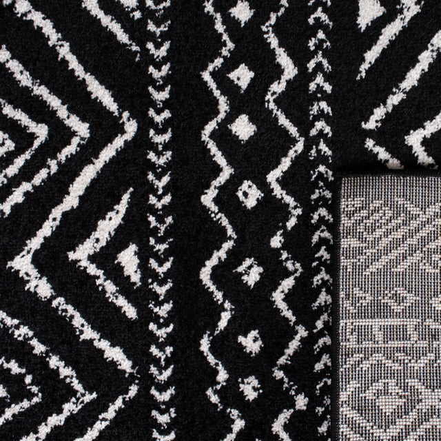 Safavieh Tulum Tul267Z Black/Ivory Rug.