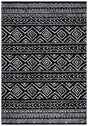 Safavieh Tulum Tul267Z Black/Ivory Rug.