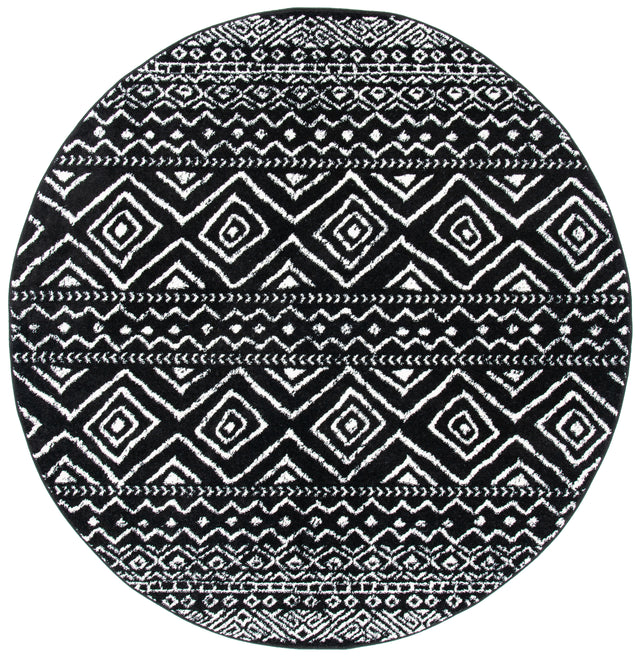 Safavieh Tulum Tul267Z Black/Ivory Rug.