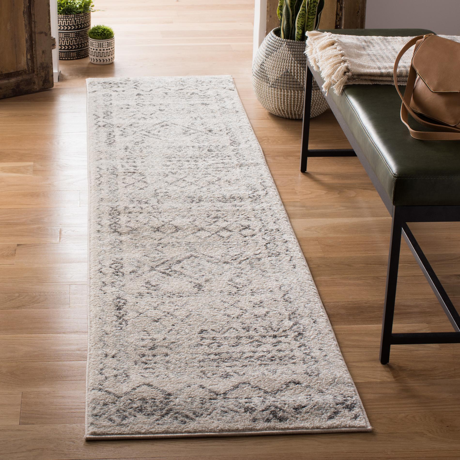 Safavieh Tulum Tul268A Ivory/Grey Area Rug