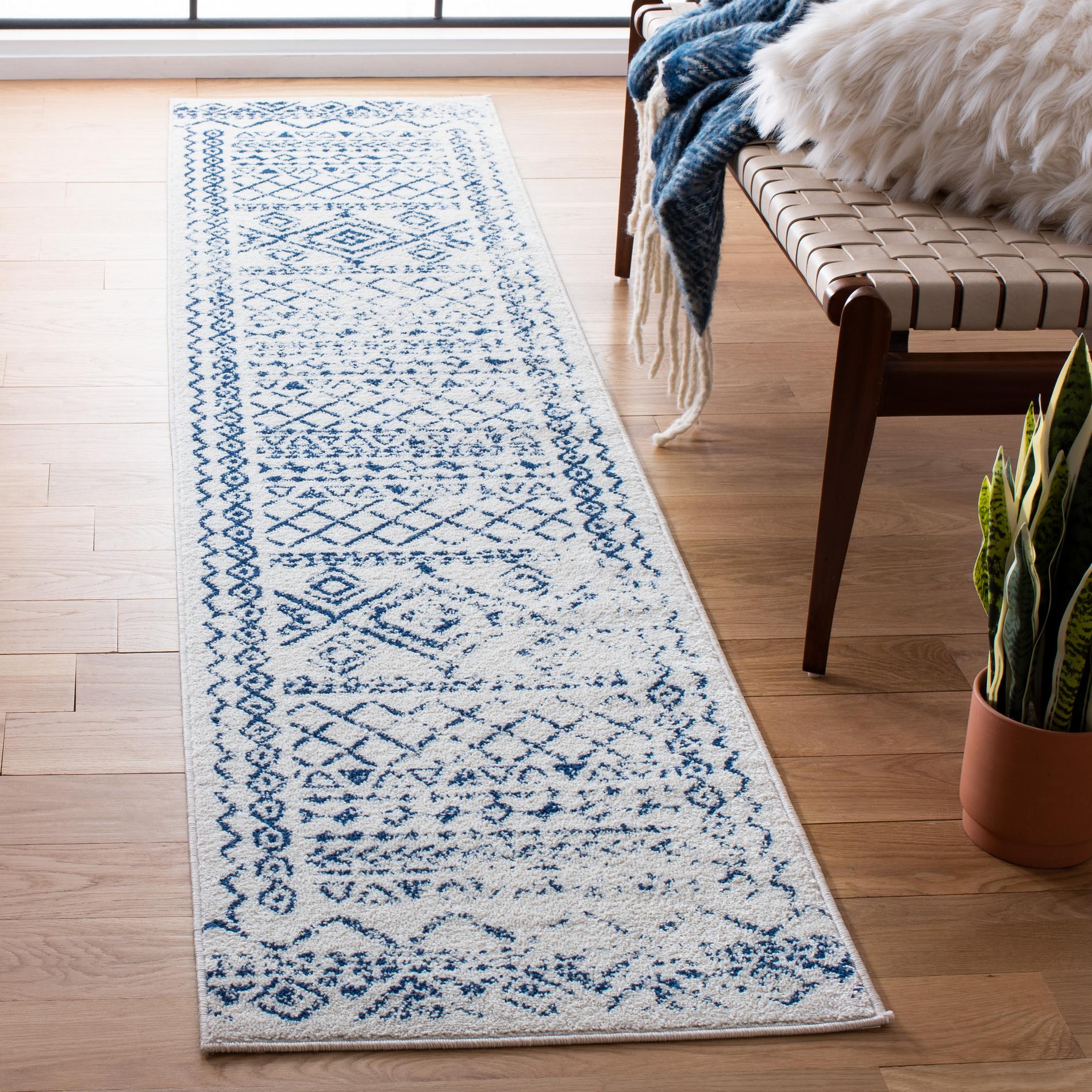 Safavieh Tulum Tul268C Ivory/Navy Area Rug