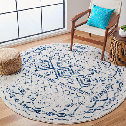 Safavieh Tulum Tul268C Ivory/Navy Area Rug