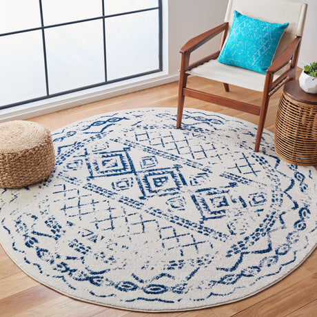 Safavieh Tulum Tul268C Ivory/Navy Rugs.