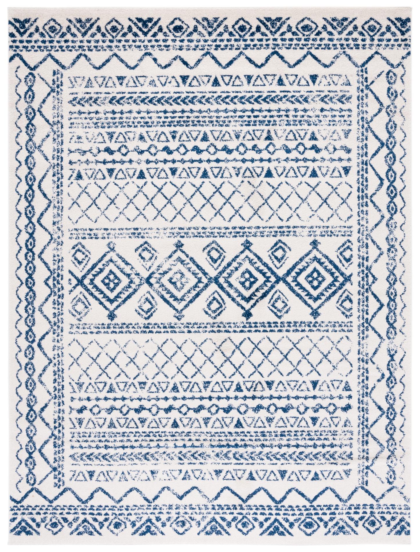 Safavieh Tulum Tul268C Ivory/Navy Area Rug