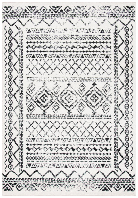 Safavieh Tulum Tul268D Ivory/Black Rug.