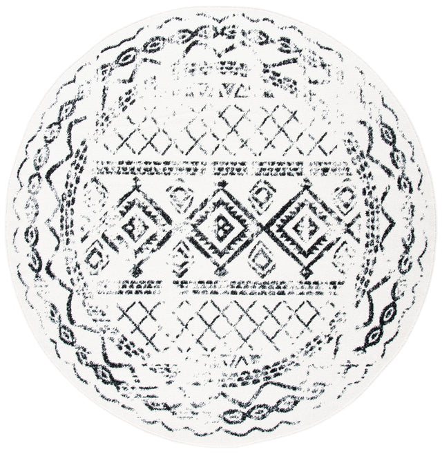 Safavieh Tulum Tul268D Ivory/Black Rug.