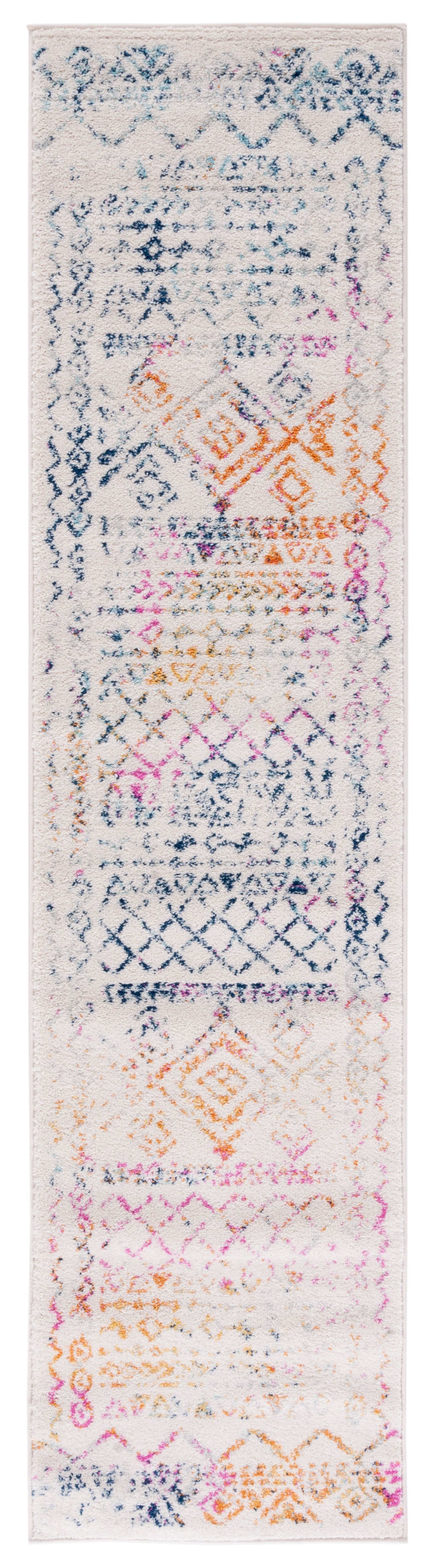 Safavieh Tulum Tul268E Ivory/Fuchsia Area Rug