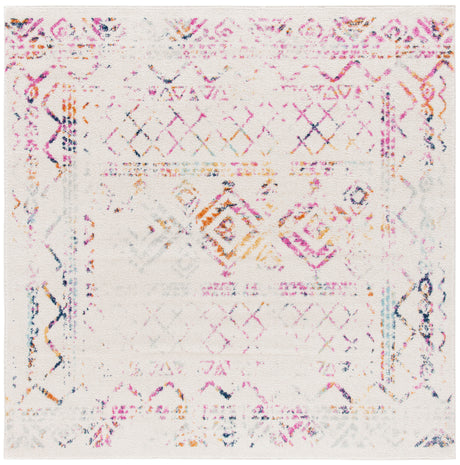 Safavieh Tulum Tul268E Ivory/Fuchsia Rugs.