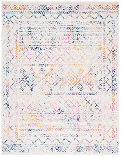 Safavieh Tulum Tul268E Ivory/Fuchsia Area Rug