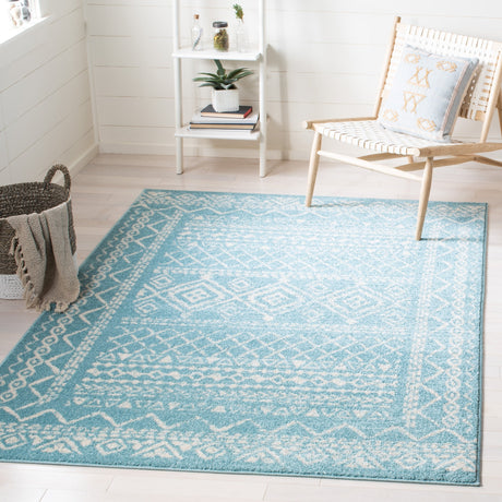 Safavieh Tulum Tul268K Turquoise/Ivory Rugs.