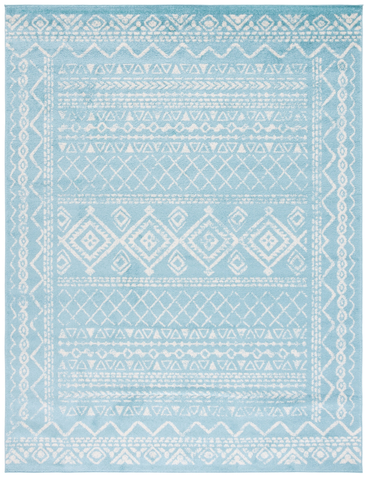 Safavieh Tulum Tul268K Turquoise/Ivory Rugs.