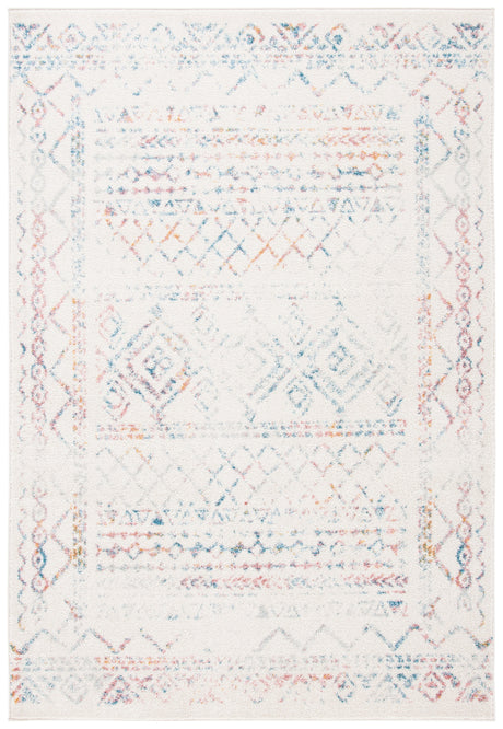 Safavieh Tulum Tul268M Ivory/Turquoise Rug.