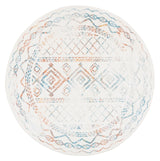 Safavieh Tulum Tul268M Ivory/Turquoise Rug.