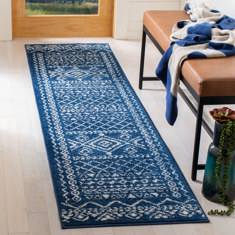 Safavieh Tulum Tul268N Navy/Ivory Rug.