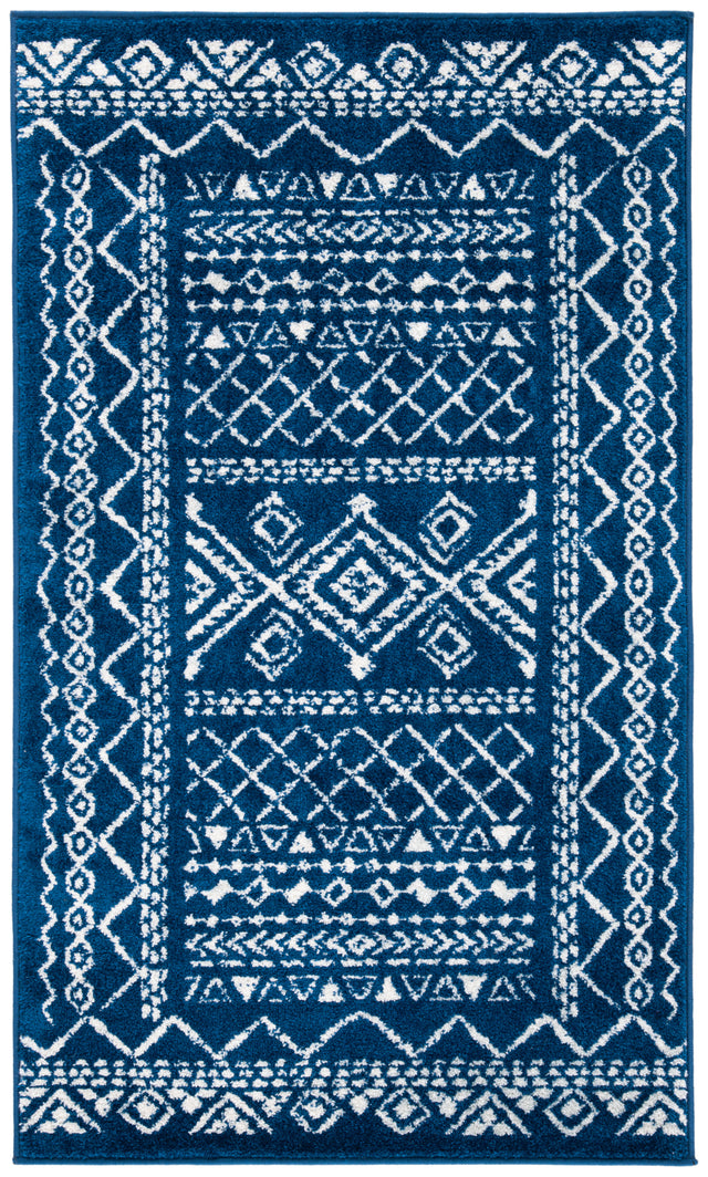 Safavieh Tulum Tul268N Navy/Ivory Rug.