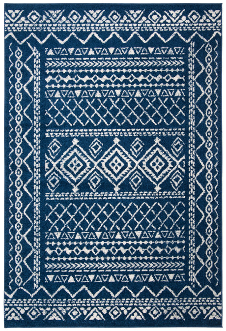 Safavieh Tulum Tul268N Navy/Ivory Rug.