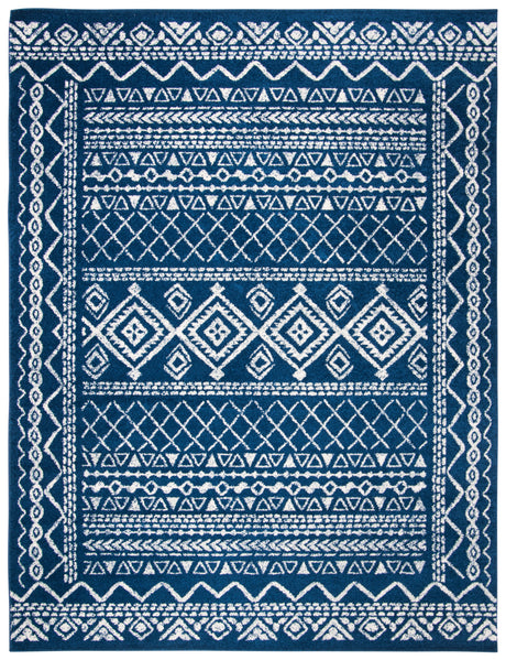 Safavieh Tulum Tul268N Navy/Ivory Rug.