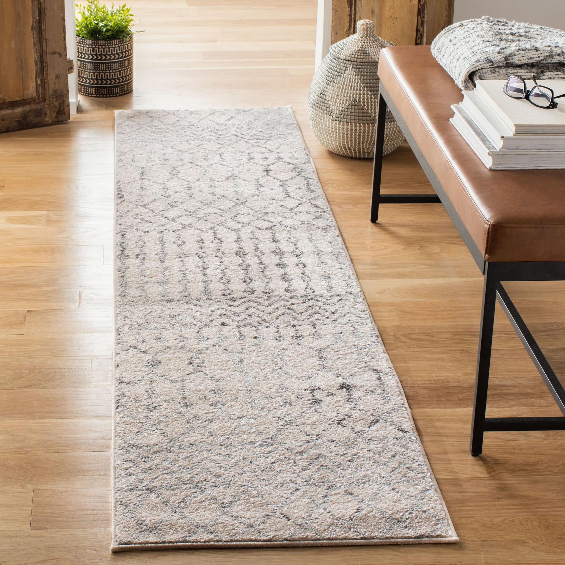 Safavieh Tulum Tul270A Ivory/Grey Area Rug