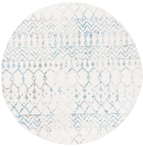 Safavieh Tulum Tul270B Ivory/Turquoise Rug.