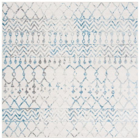 Safavieh Tulum Tul270B Ivory/Turquoise Rug.