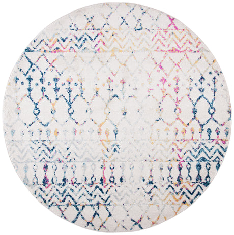 Safavieh Tulum Tul270C Ivory/Blue Rug.