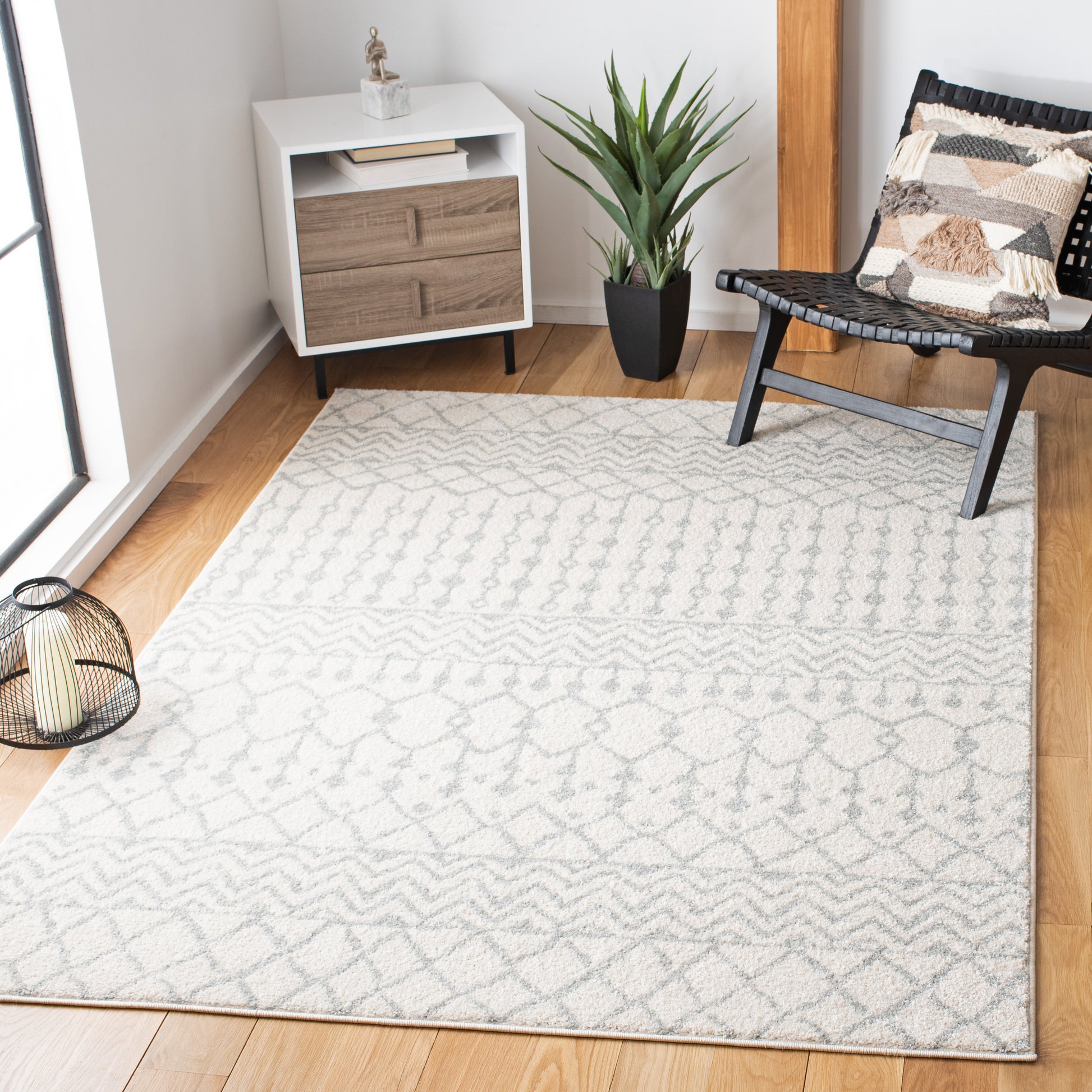 Safavieh Tulum Tul270D Ivory/Light Grey Area Rug