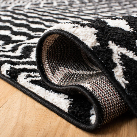 Safavieh Tulum Tul270Z Black/Ivory Rugs.