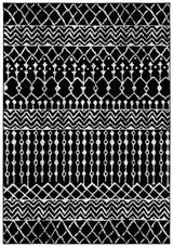 Safavieh Tulum Tul270Z Black/Ivory Rugs.