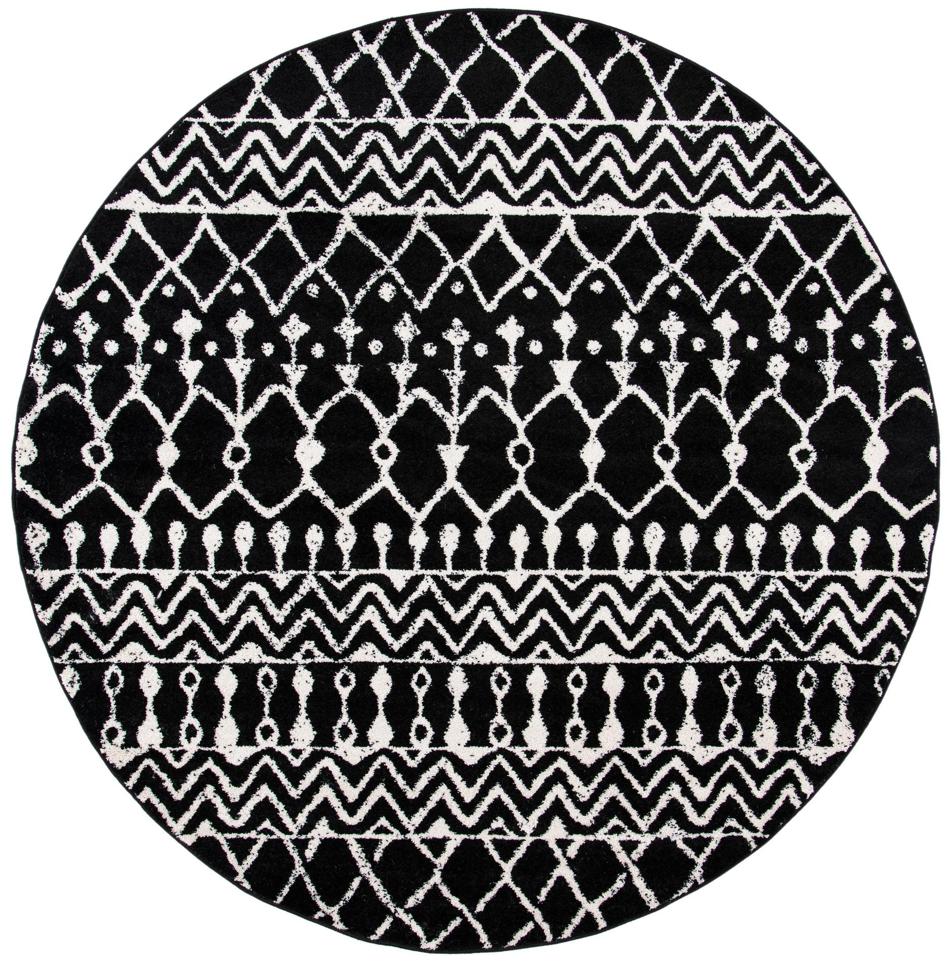 Safavieh Tulum Tul270Z Black/Ivory Area Rug