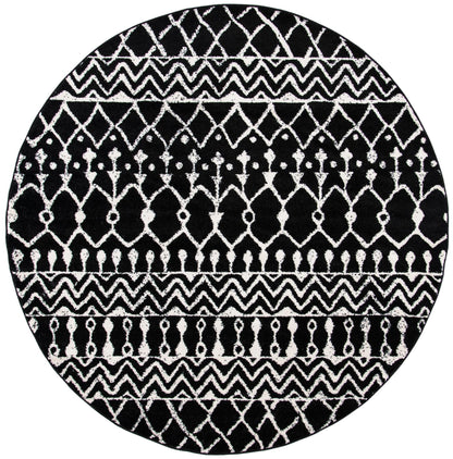 Safavieh Tulum Tul270Z Black/Ivory Area Rug