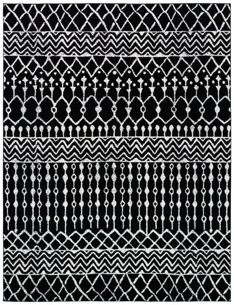 Safavieh Tulum Tul270Z Black/Ivory Rugs.