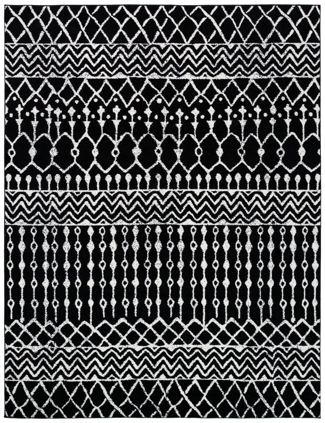 Safavieh Tulum Tul270Z Black/Ivory Rugs.