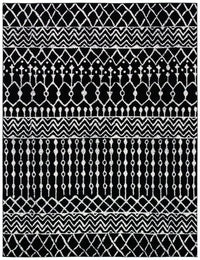 Safavieh Tulum Tul270Z Black/Ivory Area Rug