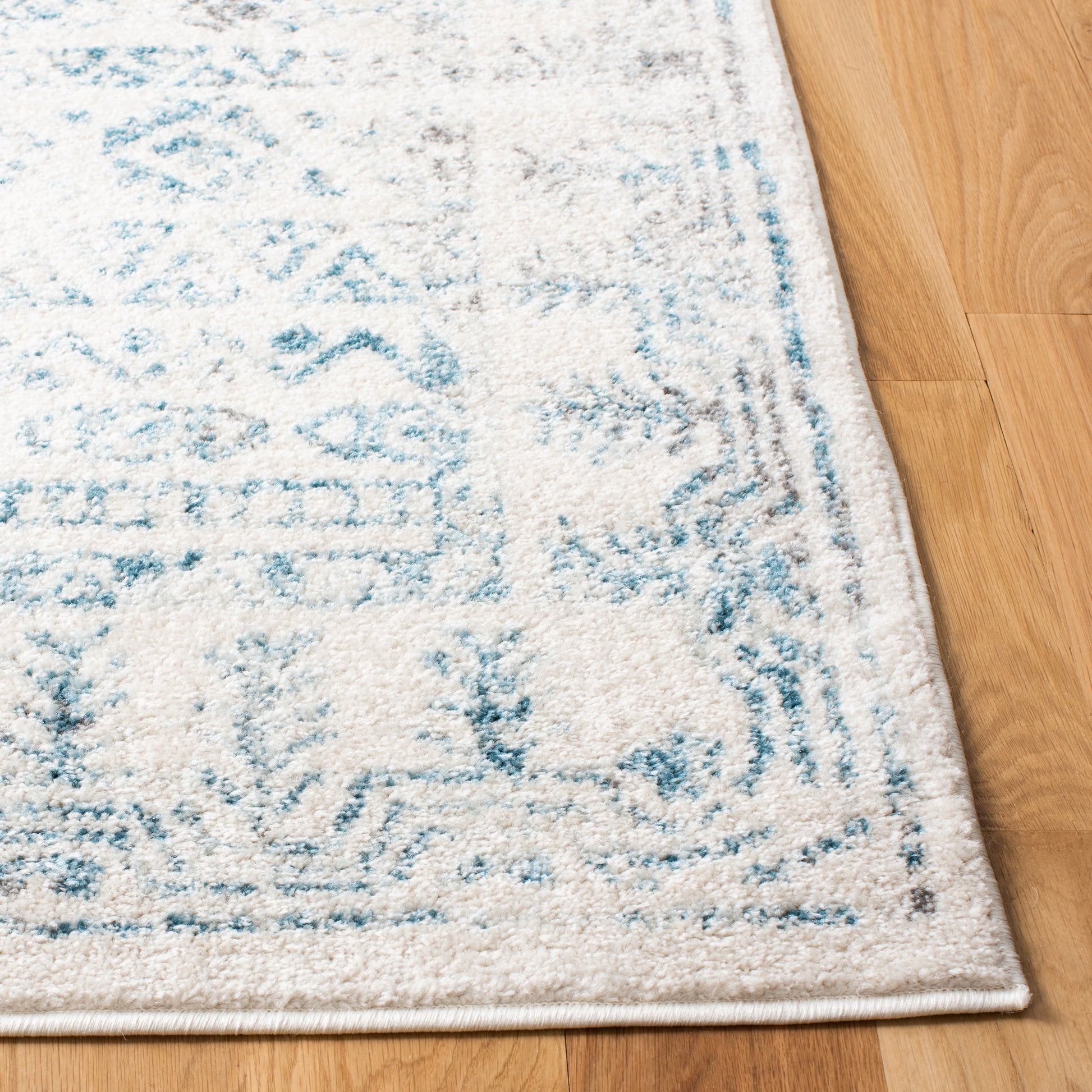 Safavieh Tulum Tul271B Ivory/Teal Area Rug