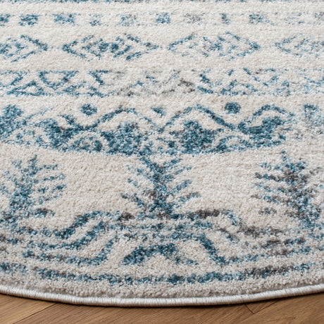 Safavieh Tulum Tul271B Ivory/Teal Rugs.