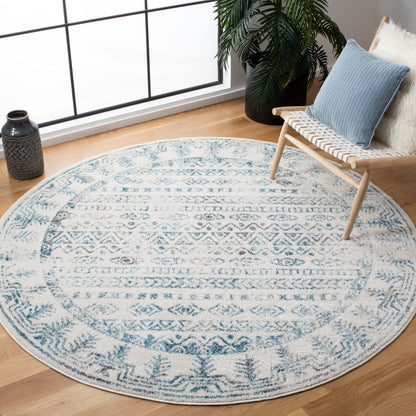 Safavieh Tulum Tul271B Ivory/Teal Area Rug