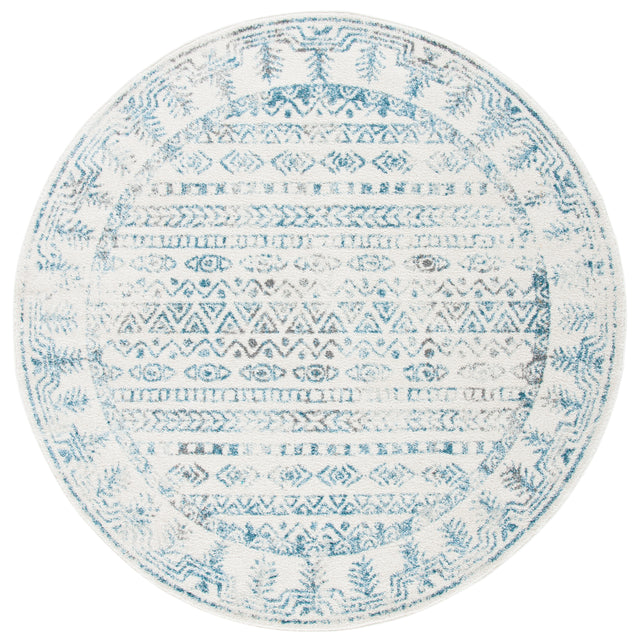 Safavieh Tulum Tul271B Ivory/Teal Rugs.