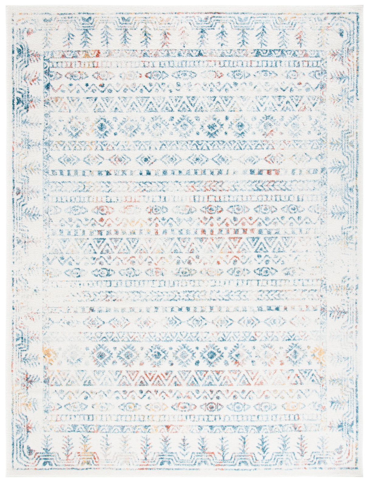 Safavieh Tulum Tul271C Ivory/Rust Rugs.