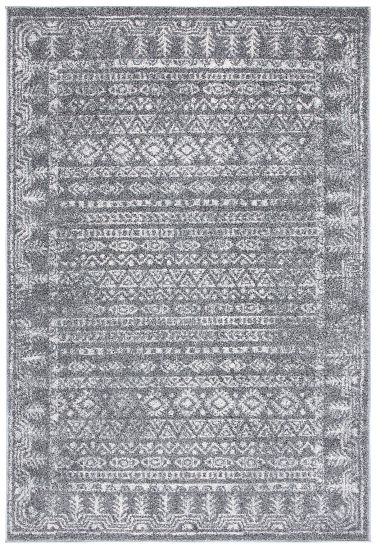 Safavieh Tulum Tul271F Dark Grey/Ivory Rugs.