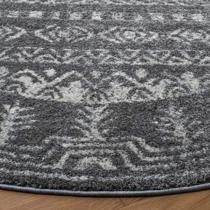 Safavieh Tulum Tul271F Dark Grey/Ivory Area Rug