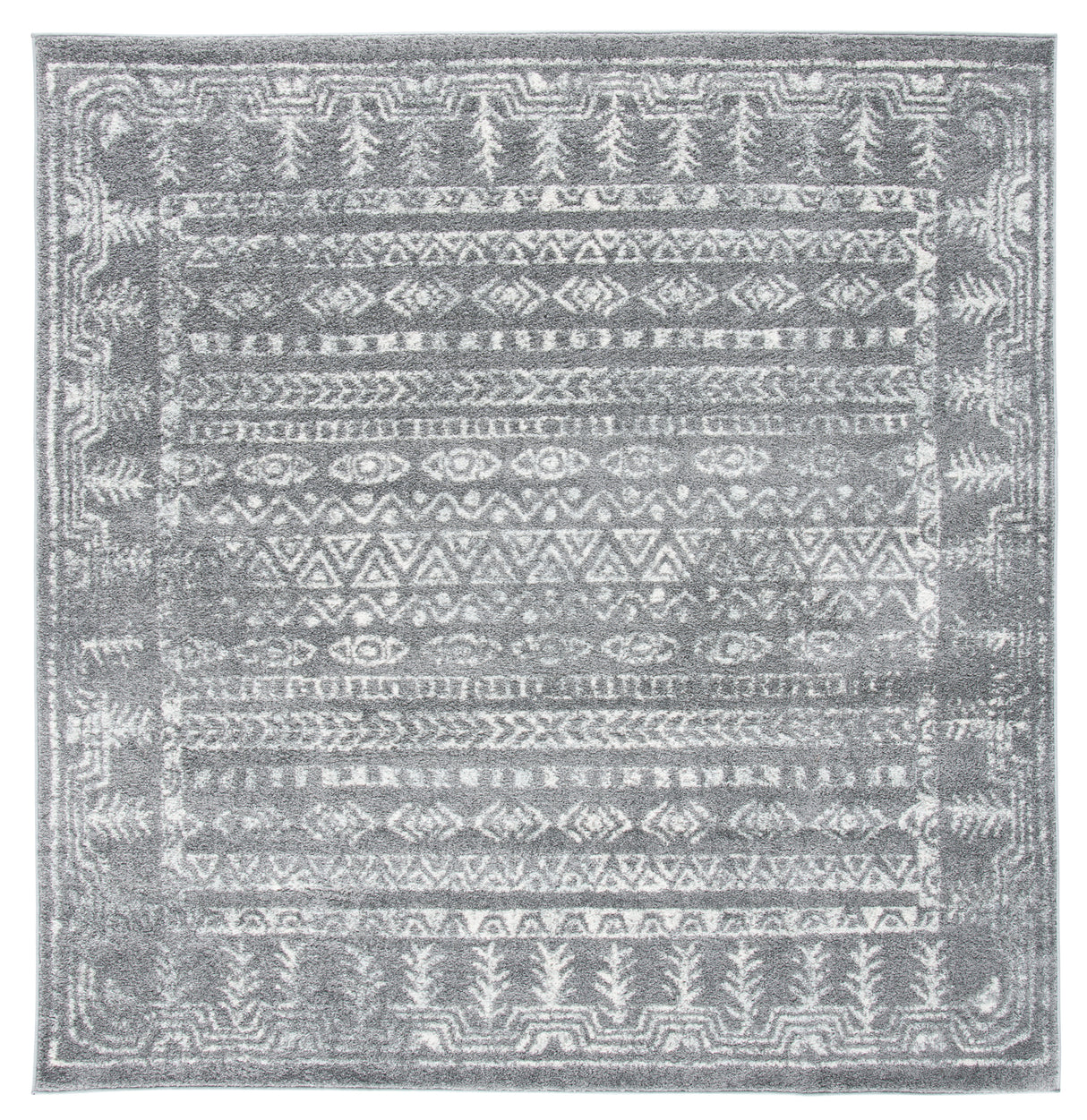 Safavieh Tulum Tul271F Dark Grey/Ivory Rugs.