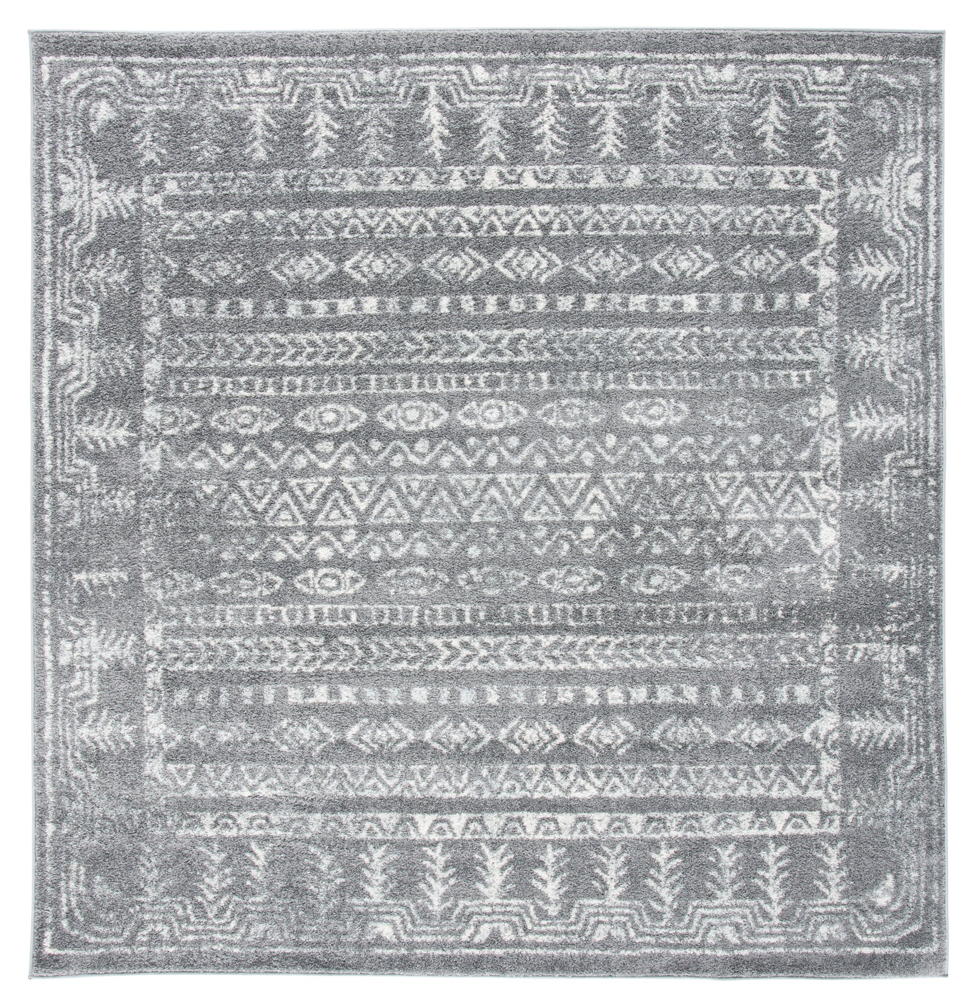 Safavieh Tulum Tul271F Dark Grey/Ivory Area Rug