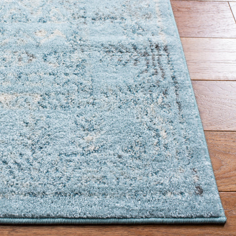 Safavieh Tulum Tul271J Aqua Blue/Dark Grey Rugs.