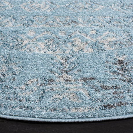 Safavieh Tulum Tul271J Aqua Blue/Dark Grey Rugs.