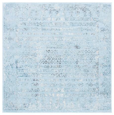 Safavieh Tulum Tul271J Aqua Blue/Dark Grey Rugs.
