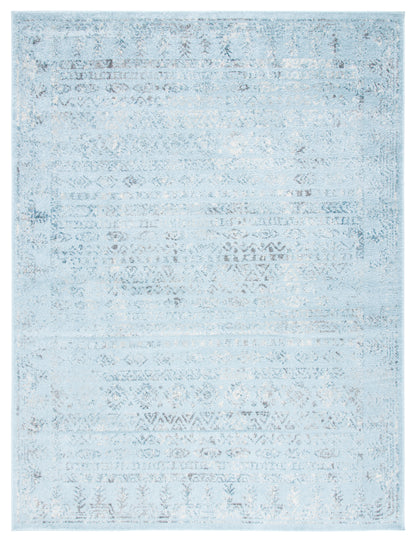 Safavieh Tulum Tul271J Aqua Blue/Dark Grey Area Rug