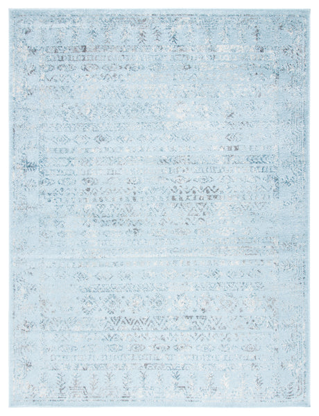 Safavieh Tulum Tul271J Aqua Blue/Dark Grey Rugs.