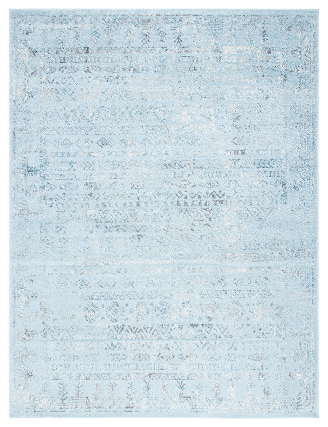 Safavieh Tulum Tul271J Aqua Blue/Dark Grey Rugs.